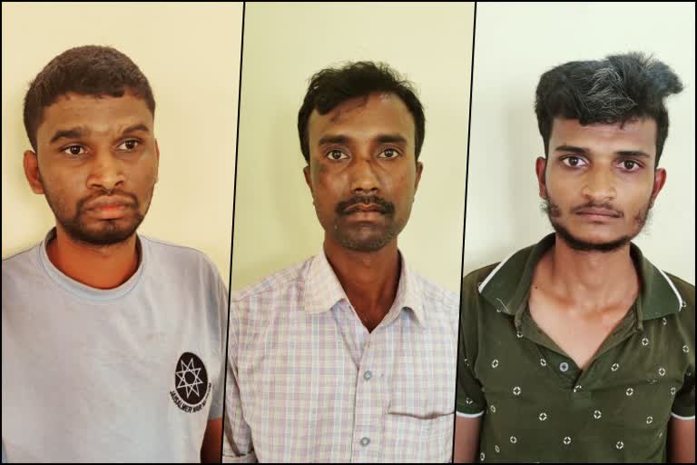 Three arrested in Bengaluru