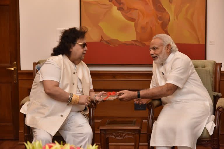 PM Modi condoles passing away of Bappi Lahiri