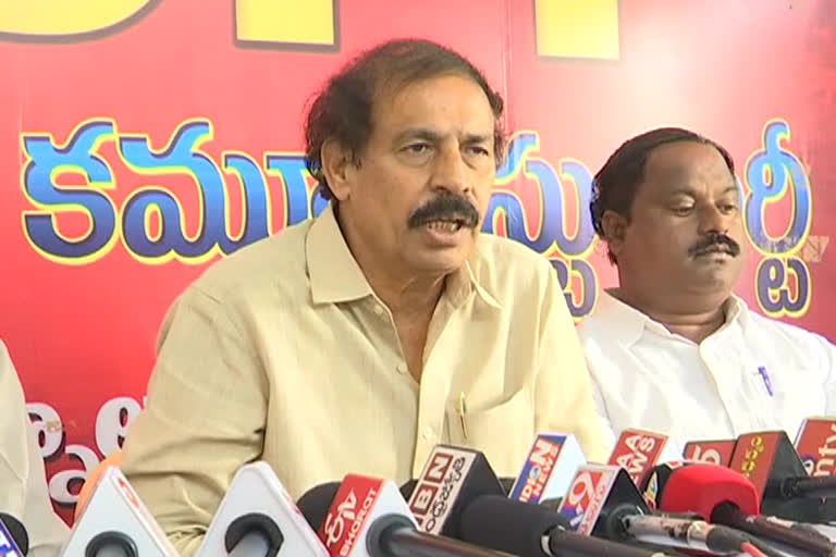 CPI Ramakrishna fires on CM Jagan over removing Gautam Sawang