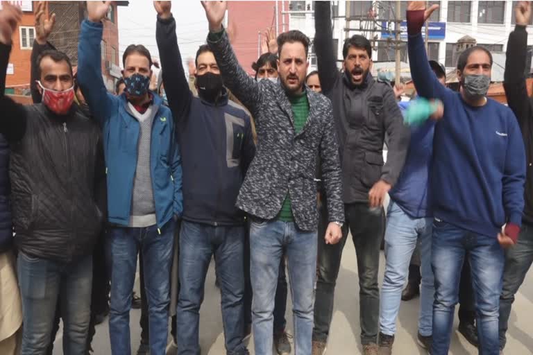 Sericultural Seasonal Casual Employees Protest