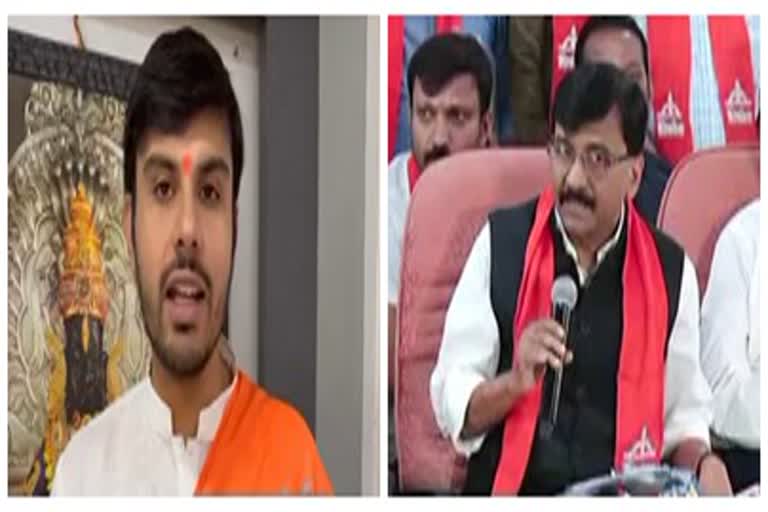 bjp's tushar bhosle demand to suspend mp sanjay raut from rajyasabha