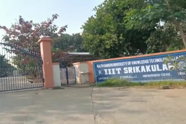 iiit student committed suicide at Etcherla
