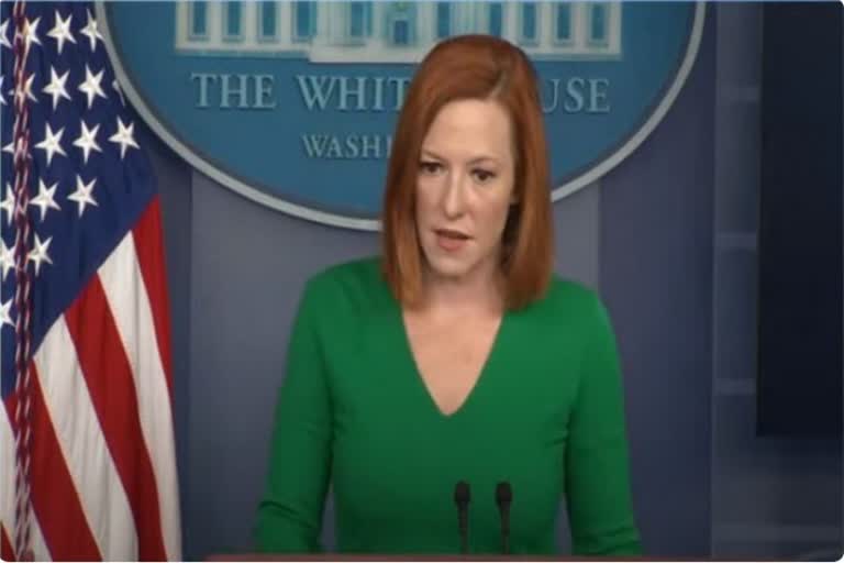 white house reaction on Russia Ukraine conflict  Munich security conference  us stand on Russia Ukraine conflict  റഷ്യ അമേരിക്ക വാഗ്വാദം  യുക്രെയിന്‍ റഷ്യ സംഘര്‍ഷം  മ്യൂണിക് സുരക്ഷ സമ്മേളനം