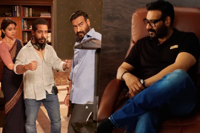Ajay Devgn begins shooting for Drishyam 2  Drishyam new movie  Drishyam cast and crew  പോസ്‌റ്റുമായി അജയ്‌ ദേവഗണ്‍