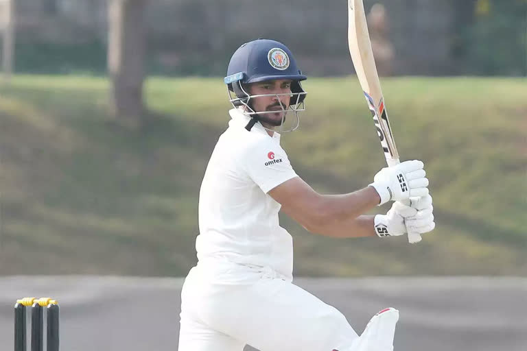 Karnatak captain Manish pandey hit 83 balls century against Railways