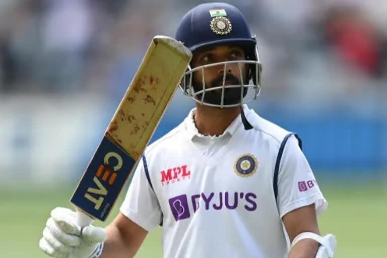 Ajinkya Rahane hits century