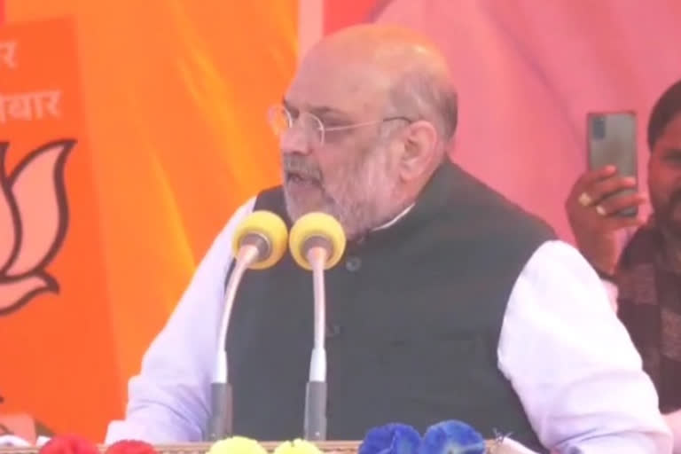 'Akhilesh brought Netaji out in scorching sun', Amit Shah's jibe in Uttar Pradesh