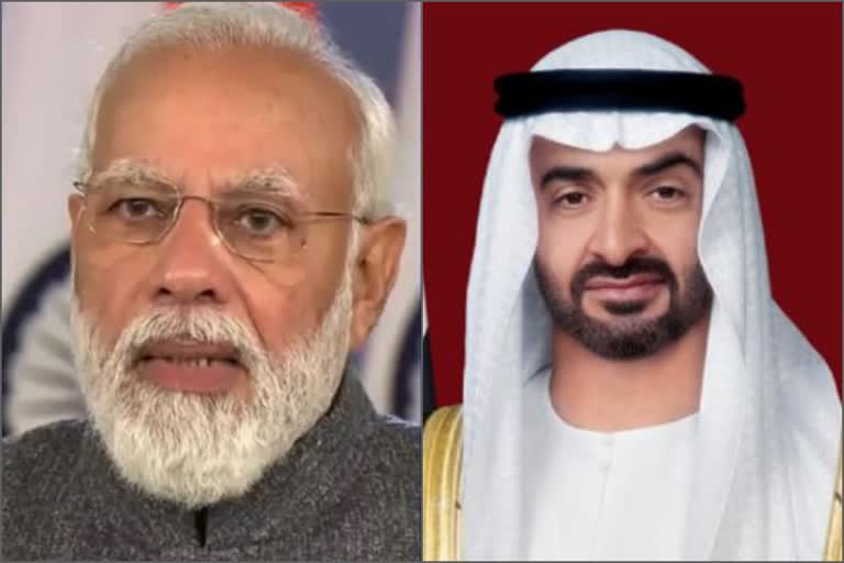 PM Modi and UAE Crown Prince Sheikh Mohammed