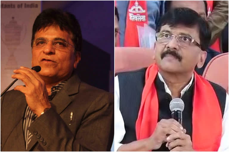 Sanjay Raut Allegation Kirit Somaiya