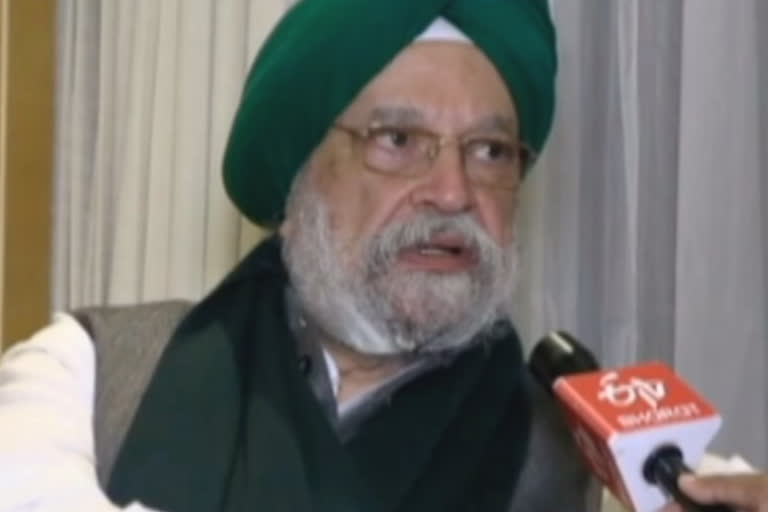 Hardeep Puri says double engine govt required in Punjab terms Channi Rahul Gandhi comments as Congress manifesto