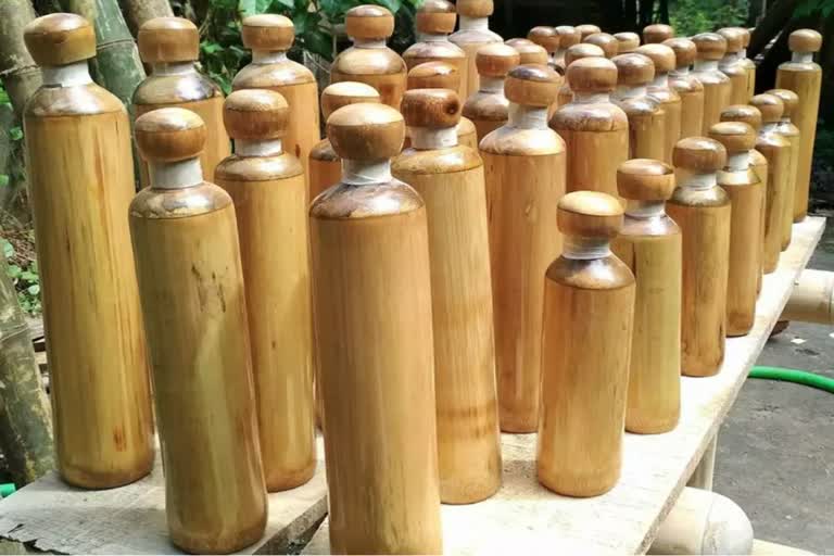 bamboo bottle