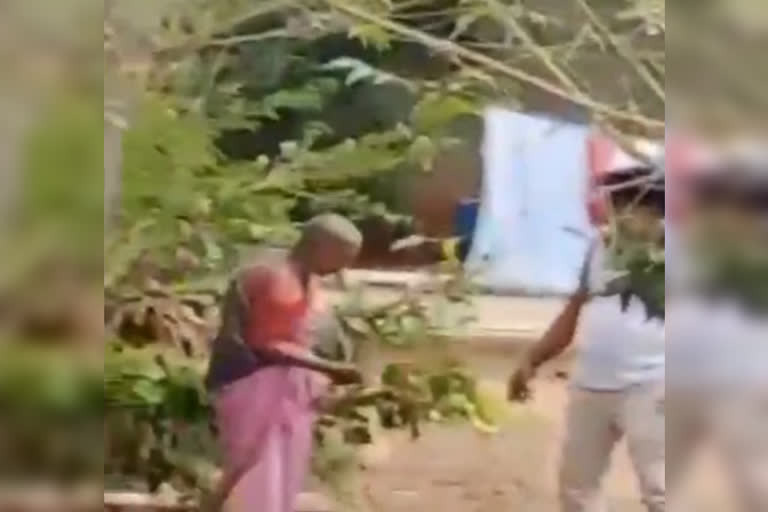 MAN WAS ARRESTED IN AP WHO HAS BEATEN HIS MOTHER BRUTALLY FOR PROPERTY