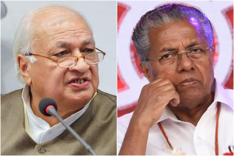 kerala governor on personal staff appointment  arif mohammad khan against ak balan  kerala governor against ldf govt  governor against vd satheesan  ഗവർണർ പേഴ്‌സണല്‍ സ്റ്റാഫ് നിയമനം  വിഡി സതീശനെതിരെ ഗവര്‍ണര്‍  എകെ ബാലനെതിരെ ഗവർണർ  ആരിഫ് മുഹമ്മദ് ഖാന്‍ സര്‍ക്കാർ വിമര്‍ശനം