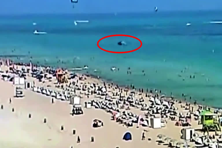 Helicopter crashed in Miami Beach