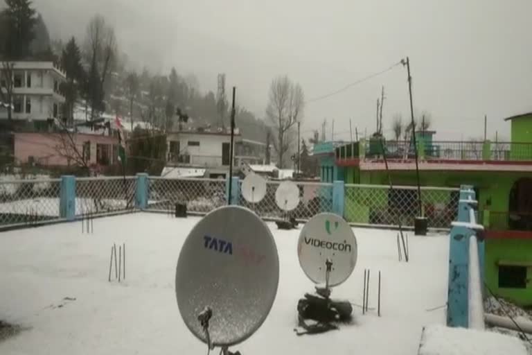 Snowfall in Pithoragarh