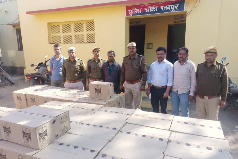 Liquor worth 14 lakh caught