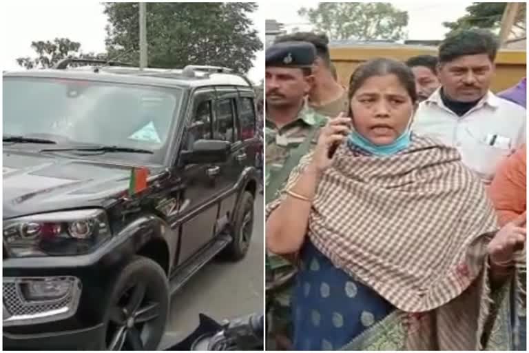 nirsa-bjp-mla-aparna-sengupta-survived-from-road-accident-in-dhanbad