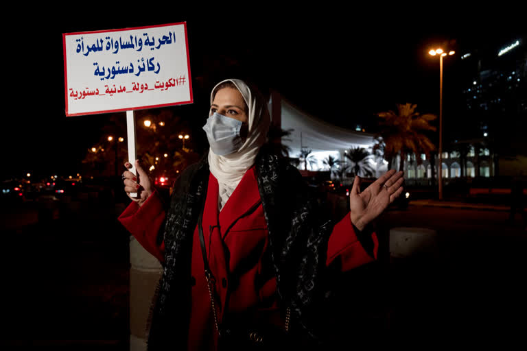 As Kuwait cracks down, a battle erupts over women's rights