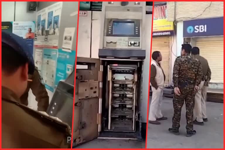 Gwalior police on atm loot