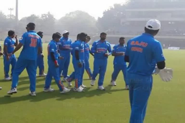 ndian squad for tri-series for blind