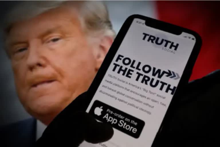 Trump launched his social media app, Truth Social