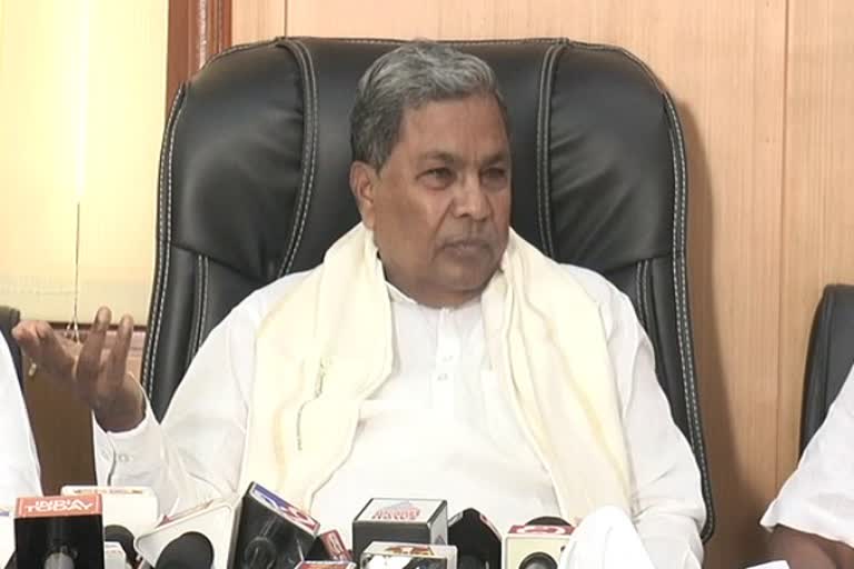 opposition leader siddaramaiah