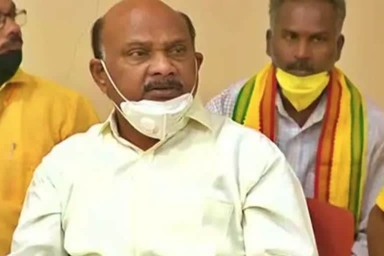 case against TDP leader Ayyanna Patrudu