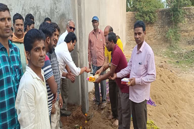 Balod Electricity department gave permanent connection