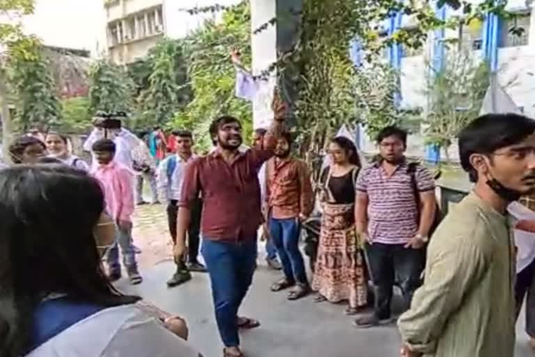 Jadavpur University Student Protest over Anish Khan Murder