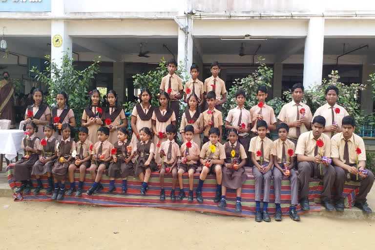 Twins Day celebrated in tanuku at west godavari