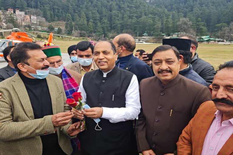 Jairam Thakur reached Shimla