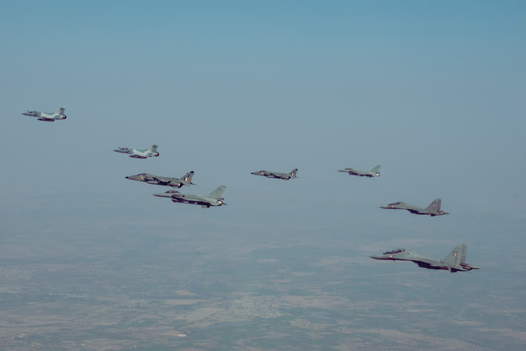 Indian and Oman Air Force joint exercise in Jodhpur