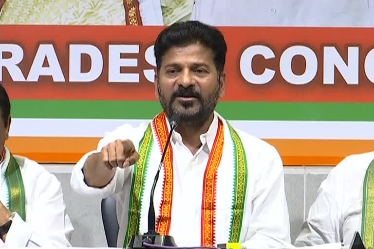 PCC Revanth reddy open letter to CM KCR on VRAs Problems