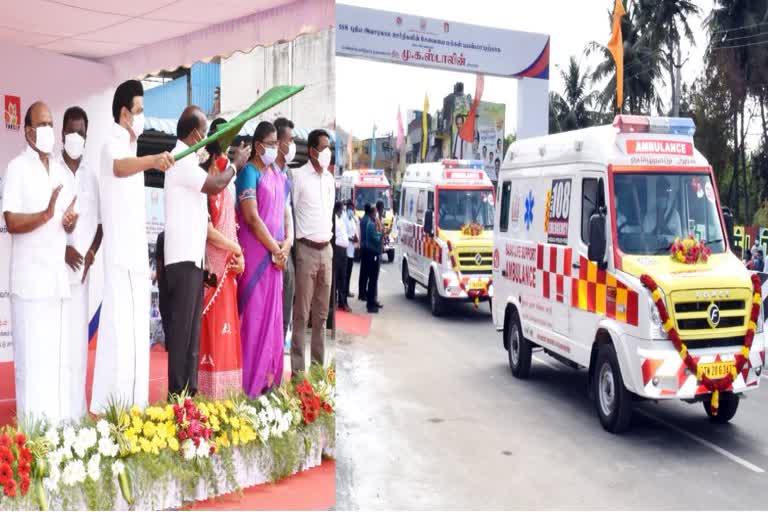 stalin intracted Makkalai Thedi Maruthuvam scheme beneficiary, மக்களைத் தேடி மருத்துவம் 50 இலட்சமாவது பயனாளிக்கு மருந்து பெட்டகம் வழங்கிய முதலமைச்சர் ஸ்டாலின்