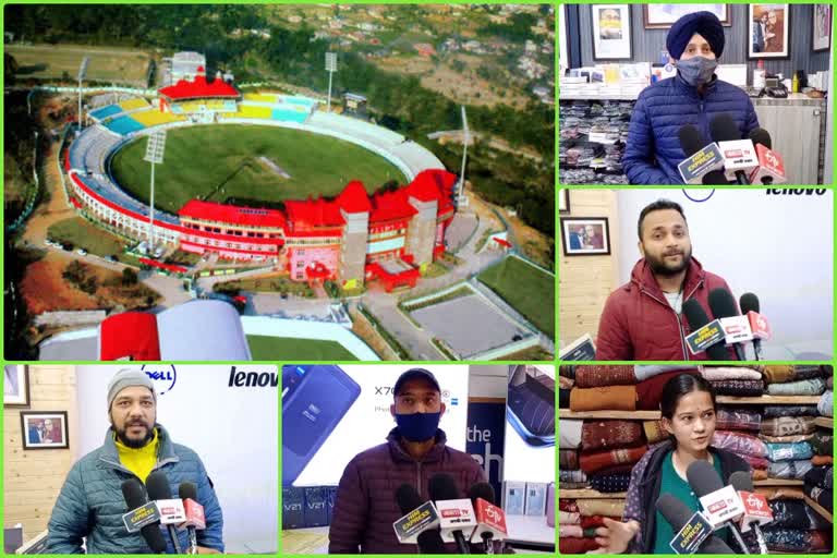 Traders happy with T20 match at Dharamshala Cricket Stadium