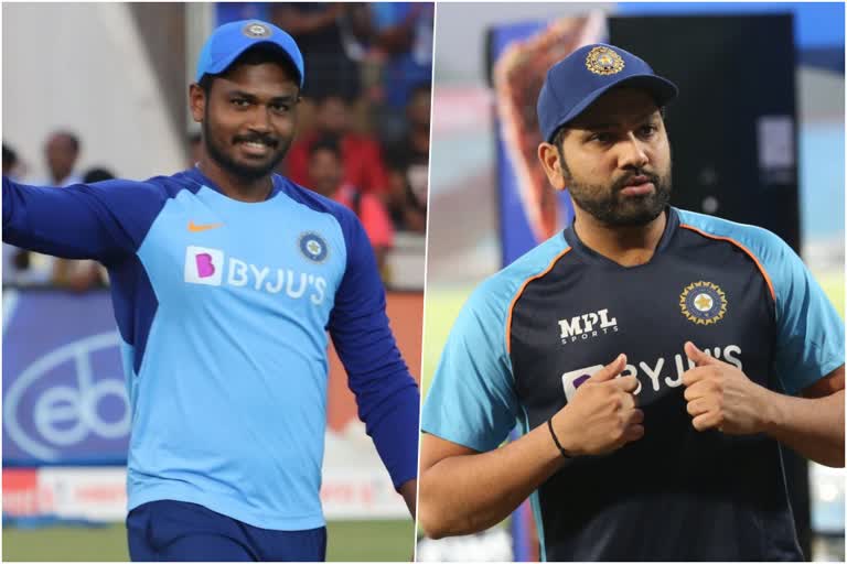 sanju samson  rohit sharma  rohit sharma on sanju samson  സഞ്‌ജു സാംസണ്‍  രോഹിത് ശര്‍മ