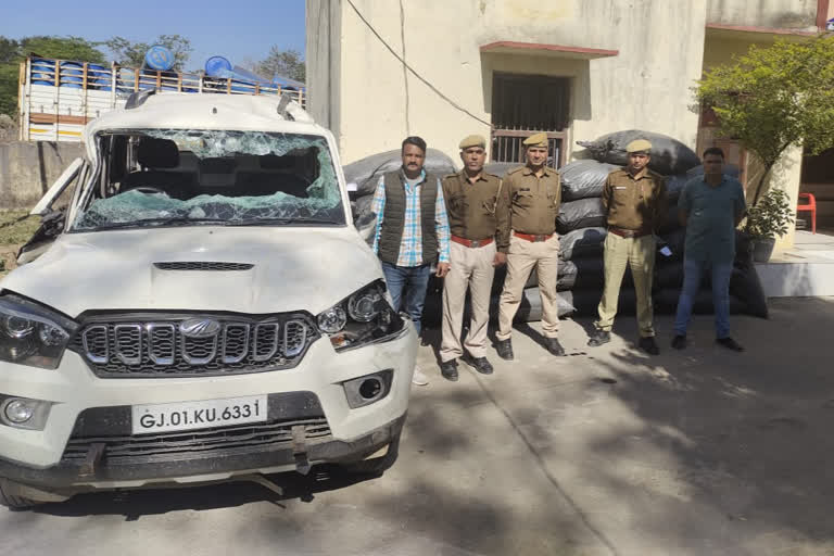 Chittorgarh DST team seized drugs