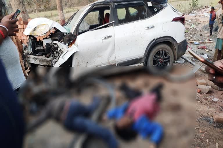 Road accident in Dumka