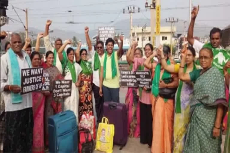 Amaravati Protest 800 days