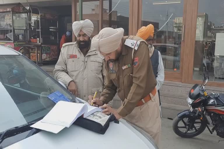 Firozpur police, Firozpur traffic police