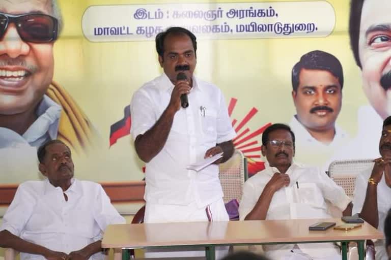 நகர்ப்புற உள்ளாட்சி தேர்தலில் 20 % வாக்கு உயர்வு - அமைச்சர் மெய்யநாதன்