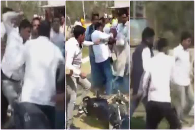 Buxar Jawahi Diyar Panchayat Mukhiya representative beat up people