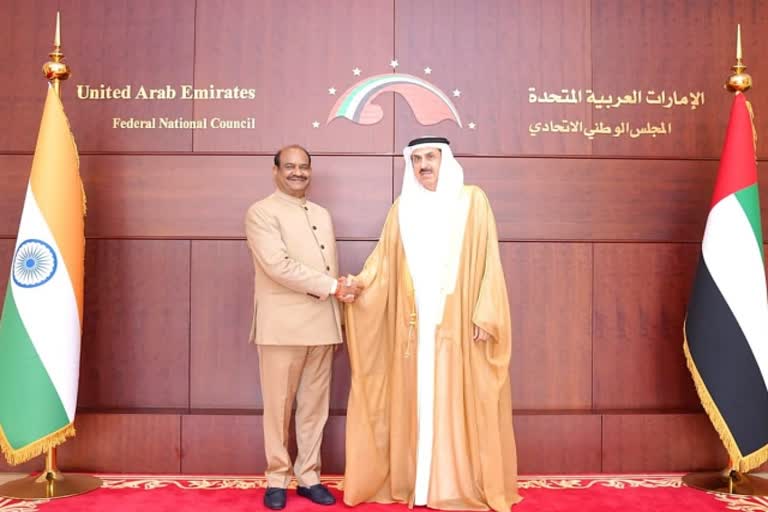 Lok Sabha Speaker on Dubai visit