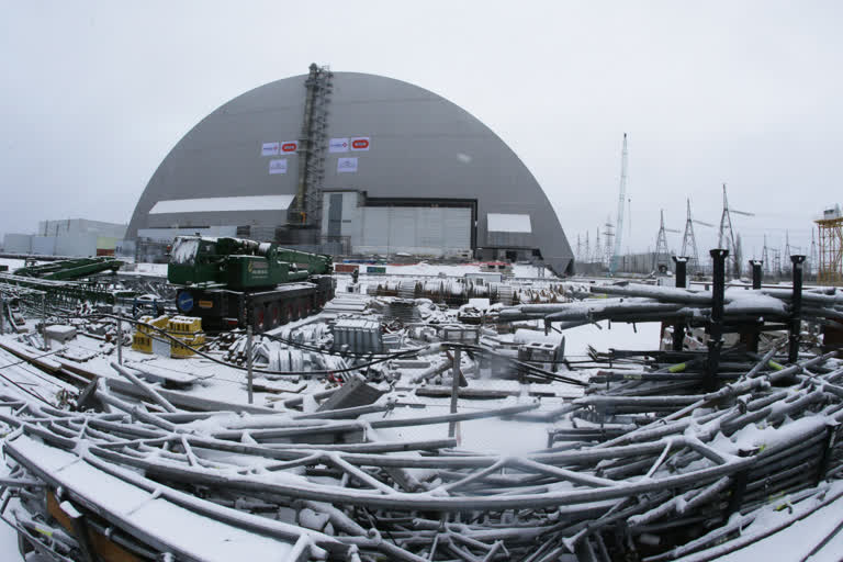 Russian forces have seized control of Chernobyl nuclear power plant after a 'fierce battle'