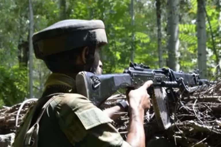 search operation in Shopian's amshipora  area