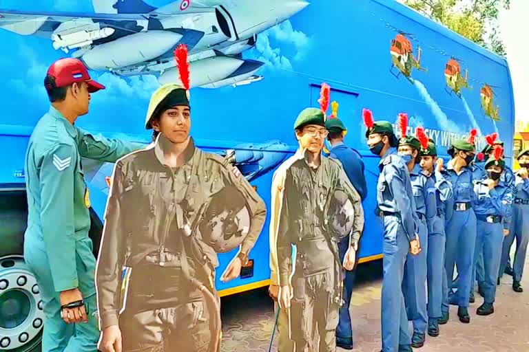 Indian Air force program in Jaipur