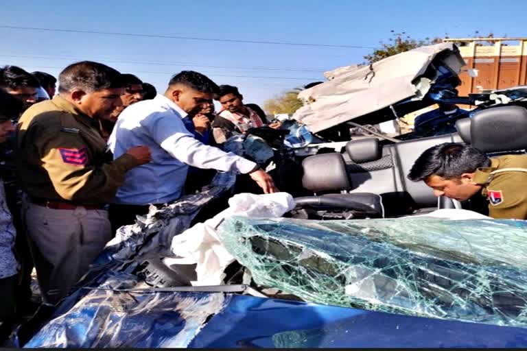 Accident on Udaipur Chittor Highway