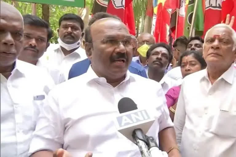 AIADMK leader and former Minister D Jayakumar, arrested earlier this week for allegedly assaulting a DMK worker and parading him shirtless during the urban local body elections.