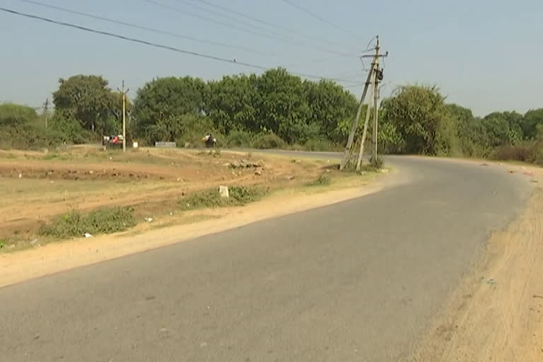 road construction became huge conflict between ruling party leaders in khammam