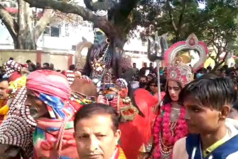 Lord Shiva Marriage procession in Nahan